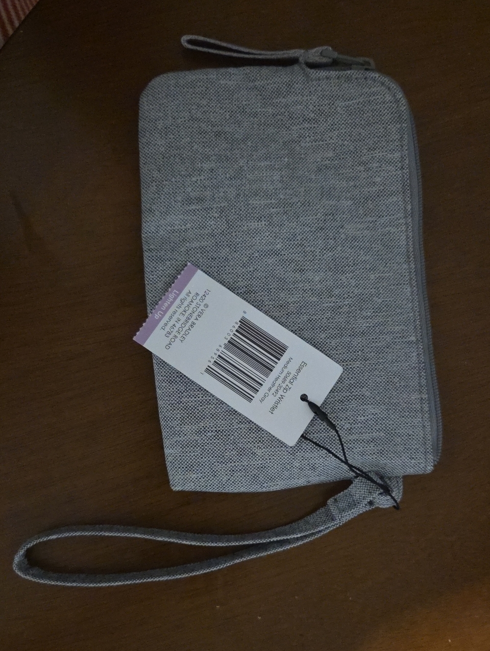 Vera Bradley Wristlet Organizer Wallet - Gray